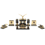 Настольный письменный набор из яшмы и долерита в подарочной упаковке Manager Organizer варинант исполнения - 3 | Loft Concept в Омске