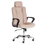 Кресло компьютерное City Chair хром флок варинант исполнения - 1 | Loft Concept в Омске