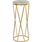 Столик дизайнерский Beige marble варинант исполнения - 1 | Loft Concept в Омске