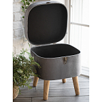 Пуф Leather with a snap варинант исполнения - 3 | Loft Concept в Омске