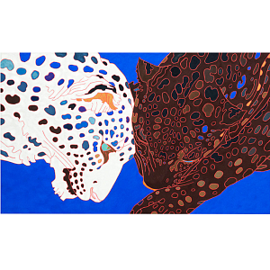 Картина Пантеры Predatory Panther Family