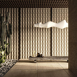 Гипсовая 3D Панель OCTOPUS варинант исполнения - 1 | Loft Concept в Омске