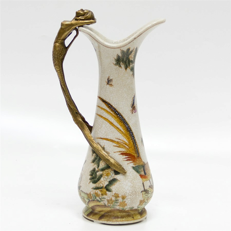 Кувшин Long Tail Bird Мульти Бронза в Омске | Loft Concept 