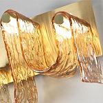 Бра волнистой формы из фактурного стекла Big Wave варинант исполнения - 8 | Loft Concept в Омске