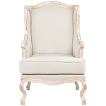 Кресло из массива бука бежевое Solid Luxury варинант исполнения - 1 | Loft Concept в Омске