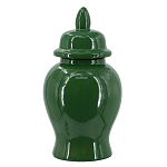 Ваза с крышкой однотонная Высота 31 см Chinoiserie Ceramics варинант исполнения - 9 | Loft Concept в Омске