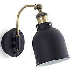 Бра с черным плафоном из металла Roomsy варинант исполнения - 1 | Loft Concept в Омске