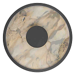 Бра круглое светодиодное с черной рамкой Stone Circle варинант исполнения - 1 | Loft Concept в Омске