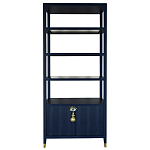 Стеллаж со стеклянными полками Elsa Dreams Blue варинант исполнения - 9 | Loft Concept в Омске