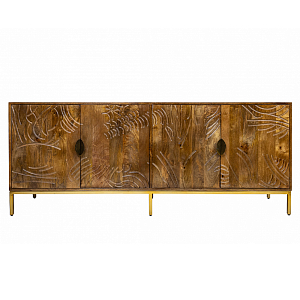 Широкая тумба с фактурным фасадом Termite