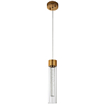 Подвесной светильник золото Sparkling Bubbles Tube Gold Hanging Lamp варинант исполнения - 2 | Loft Concept в Омске