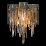 Бра с перфорированными металлическими дугами и цепочками 22 см Atlantis Chain варинант исполнения - 10 | Loft Concept в Омске