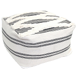 Пуф  Black and White Stripe варинант исполнения - 1 | Loft Concept в Омске