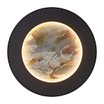 Бра в форме диска черного цвета Borders of Black варинант исполнения - 1 | Loft Concept в Омске