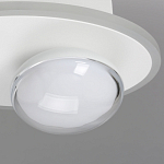 Бра овальной формы белого цвета с 2-мя лампами Lunar Pebbles варинант исполнения - 6 | Loft Concept в Омске