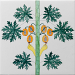 Плитка дизайнерская с рисунком Бритва варинант исполнения - 2 | Loft Concept в Омске