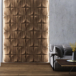 Гипсовая 3D панель с принтографией PM-22 варинант исполнения - 5 | Loft Concept в Омске