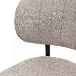 Стул мягкий с серо-бежевой буклированной обивкой Inspiration from Provence варинант исполнения - 7 | Loft Concept в Омске