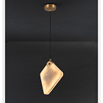 Подвесной светильник фигурный плафон Stone Polygon варинант исполнения - 1 | Loft Concept в Омске