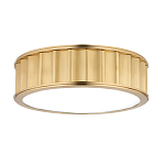 Потолочный светильник с гофрированным абажуром цвета латунь Millennium варинант исполнения - 1 | Loft Concept в Омске