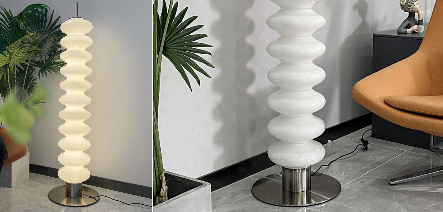 Торшер Fidelia Long crystal glass Торшер Fidelia Long crystal glass - Loft-Concept в Омске