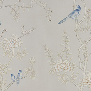 Обои ручная роспись Earlham Pale Gray