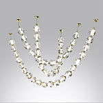 Подвесной светильник из прозрачных шаров Bubbles Bocci варинант исполнения - 3 | Loft Concept в Омске