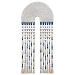 Настенное украшение из нитей Корона с кисточками Crown Wall Hanging варинант исполнения - 4 | Loft Concept в Омске