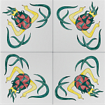 Плитка дизайнерская Драконий фрукт варинант исполнения - 1 | Loft Concept в Омске