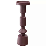 Подсвечник фигурный сливовый Bright Accent 35 см варинант исполнения - 1 | Loft Concept в Омске