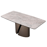 Стол обеденный керамический серый Servorios варинант исполнения - 3 | Loft Concept в Омске