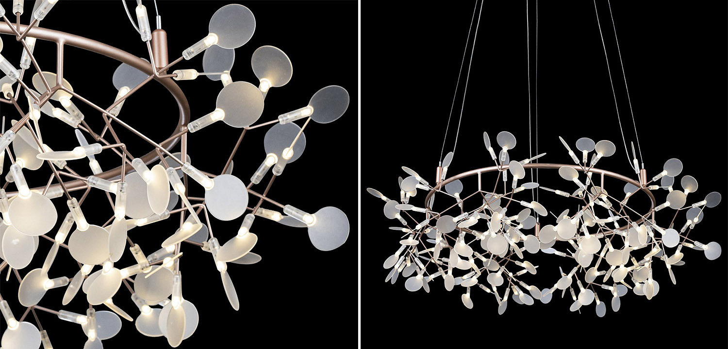 Люстра Heracleum rose gold 100 Люстра Heracleum rose gold 100 - Loft-Concept в Омске