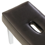 Мягкий пуф на белых ножках Winton Pouf варинант исполнения - 6 | Loft Concept в Омске