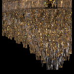 Люстра с каскадом из прозрачного хрусталя Constant Sparks варинант исполнения - 13 | Loft Concept в Омске