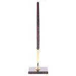 Ручка шариковая на подставке из натурального камня Обсидиан Stone Pens варинант исполнения - 1 | Loft Concept в Омске