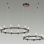 Люстра подвесная с цилиндрическими плафонами на двух круглых подвесах  Arnaut Light варинант исполнения - 3 | Loft Concept в Омске