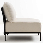Уличное кресло Alaric Armchair Black варинант исполнения - 3 | Loft Concept в Омске