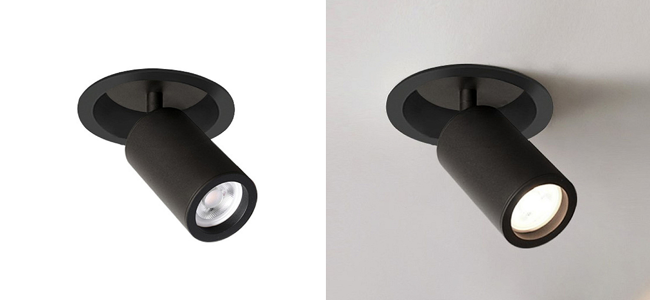 Встраиваемый поворотный спот Modern Spot Black Встраиваемый поворотный спот Modern Spot Black - Loft-Concept в Омске
