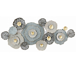 Панно настенное Blank Sheet Gray Flower варинант исполнения - 1 | Loft Concept в Омске