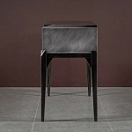 Консоль прямоугольная серая с 4-мя выдвижными ящиками Grany варинант исполнения - 2 | Loft Concept в Омске