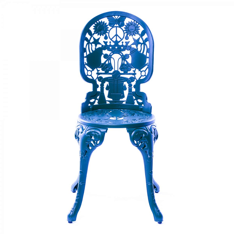 Стул Seletti Industry Collection ALUMINIUM CHAIR – SKY BLUE Синий Стул Seletti Industry Collection ALUMINIUM CHAIR – SKY BLUE Синий в Омске | Loft Concept