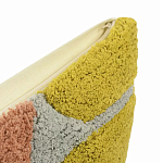 Чехол на подушку с рисунком горчичного цвета Elan Textured варинант исполнения - 5 | Loft Concept в Омске