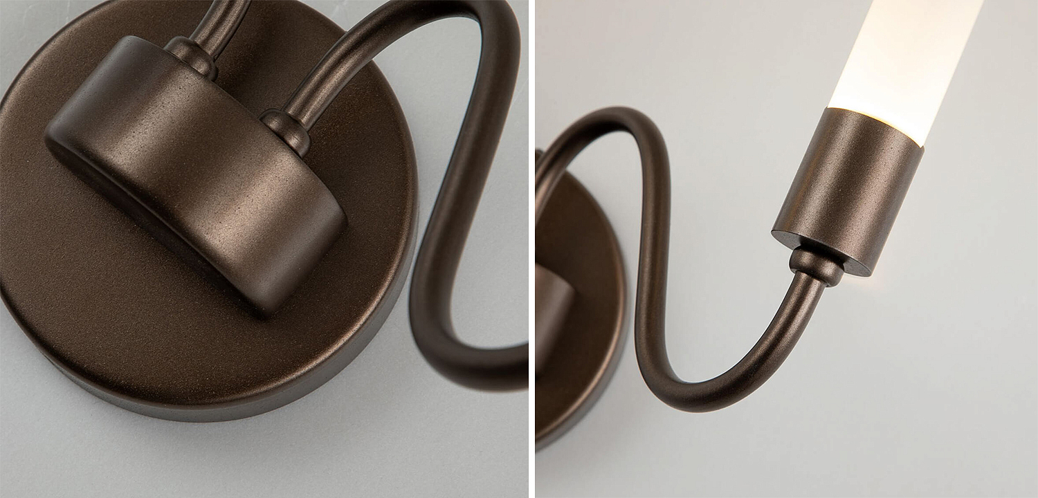 Бра Faiber Brown Wall Lamp Бра Faiber Brown Wall Lamp - Loft-Concept в Омске