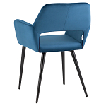 Стул с подлокотниками синий NEASAN STOOL варинант исполнения - 5 | Loft Concept в Омске