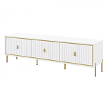 ТВ-тумба белая с тремя ящиками Antique Order варинант исполнения - 1 | Loft Concept в Омске