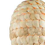 Подвесной светильник с каскадом из круглых декоративных элементов Texture Discs варинант исполнения - 1 | Loft Concept в Омске