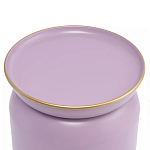 Журнальный столик круглый сиреневого цвета Noticeable Element варинант исполнения - 2 | Loft Concept в Омске