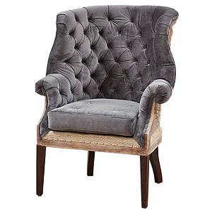 Кресло Gamilton Armchair Gray