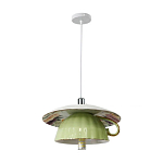 Подвесные светильники в виде чаши с цветочным блюдцем Flower Reversal варинант исполнения - 4 | Loft Concept в Омске