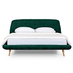 Кровать с мягким изголовьем Palmer Bed варинант исполнения - 2 | Loft Concept в Омске